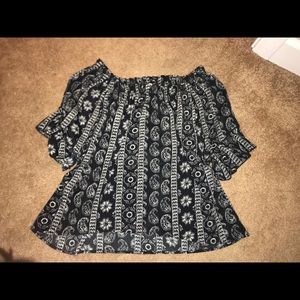 Patterned Blouse - Hollister